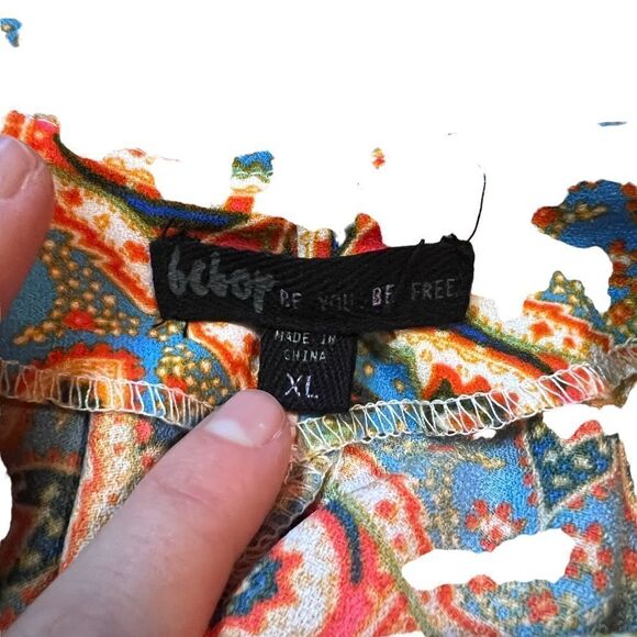 Bebop patterned tank mini dress. Size xl - Picture 3 of 8